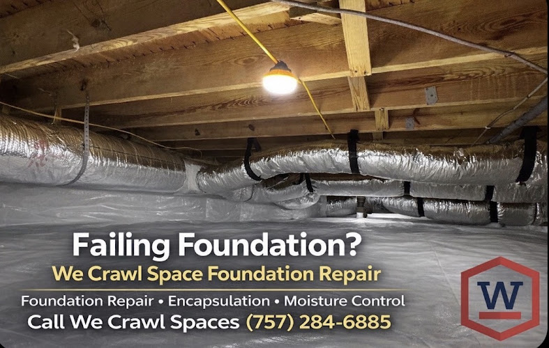 Negocio We Crawl Space Foundation Repair